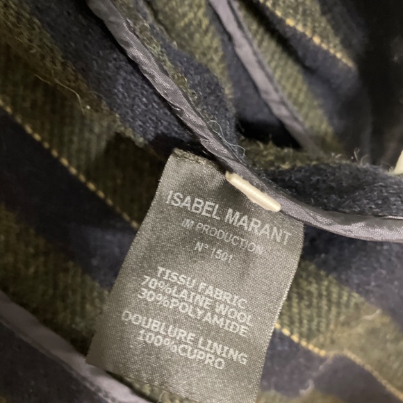 Women’s black and green tweed wool jacket - Picture 5 of 7